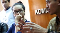 Anya ditemui oleh Ketua KPAI Asrorun Niam dan anggota KPAI Maria Advianti.