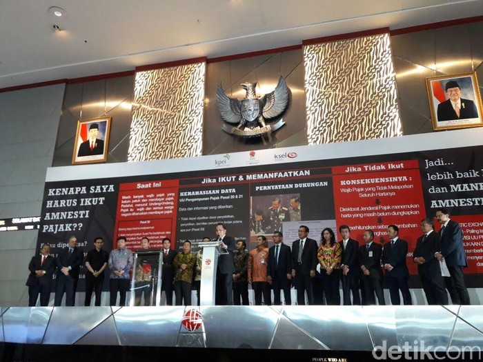 Euforia Tax Amnesty, IHSG Melonjak Lebih dari 1% dalam 5 Menit Perdagangan