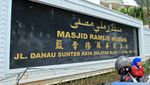 Potret Masjid Megah Ala Taj Mahal di Sunter, Jakarta Utara