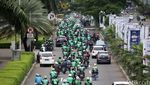 Dari Jalan Asia Afrika, Massa Go-Jek Menuju Kemang