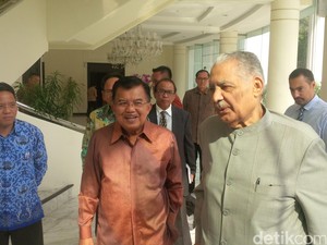 JK Minta Saran Tokoh Muslim Abdul Hamid Soal Universitas Islam Internasional