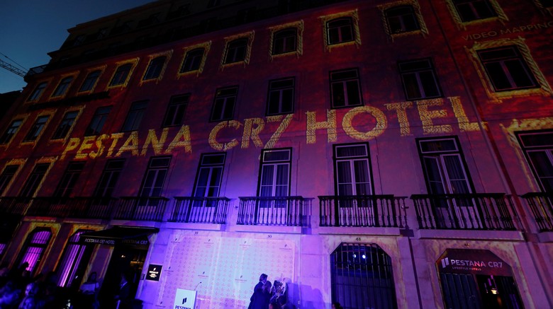 Ronaldo hotel View shows Pestana CR7 Lisboa Hotel, on its official inauguration day, in Lisbon, Portugal, October 2, 2016. REUTERS/Pedro Nunes EDITORIAL USE ONLY. NO RESALES. NO ARCHIVE.