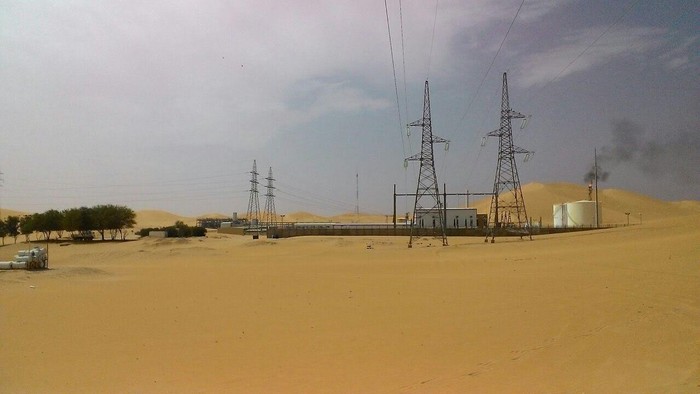 Lapangan minyak Pertamina di Gurun Sahara, Aljazair