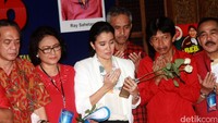 Marcella dan Ray Sahetapi didapuk menjadi kandidat untuk ketua organisasi tersebut. Pool/Gus Mun/detikFoto.
