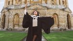 Wajah Bahagia Maudy Ayunda Lulus di Oxford