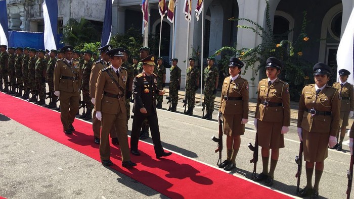 Kapolri Kunjungi Sri Lanka, Bahas Isu Terorisme Hingga Perdagangan manusia