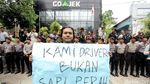 Kondisi Terkini Demo Go-Jek di Kemang