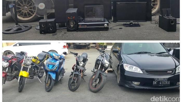 Komplotan Begal Sadis di Medan Dibekuk Setelah 72 Kali Beraksi