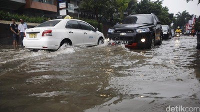 Kemang Kembali Terendam Banjir