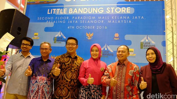 Peresmian Little Bandung di Malaysia (Foto: Avitia/detikcom)