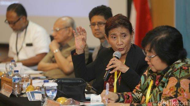  diskusi publik tentang kebijakan reklamasi di Gedung KPK, Selasa (4/10/2016). Foto: Agung Pambudhy-detikcom