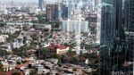 Pemukiman Padat Dihimpit Pencakar Langit