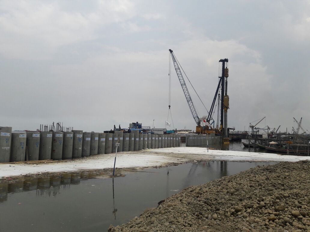 Pemerintah Bangun Tanggul Anti Banjir Rob 2,2 Km di Cilincing, Ini Penampakannya