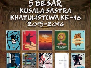 Ini 5 Besar Kusala Sastra Khatulistiwa 2016