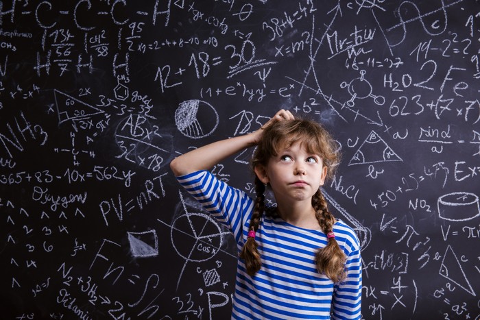 Anak dan soal-soal matematika