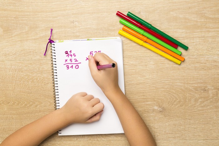 Anak dan soal-soal matematika