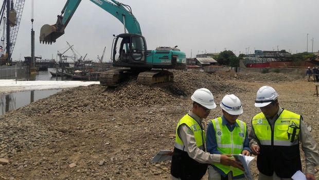 Pemerintah Bangun Tanggul Anti Banjir Rob 2,2 Km di Cilincing, Ini Penampakannya