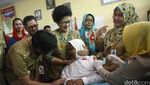 Menkes Gelar Imunisasi Anak Sekolah Cegah Kanker Serviks