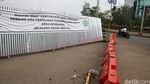 Persiapan Perobohan Gedung 17 Lantai di Bintaro