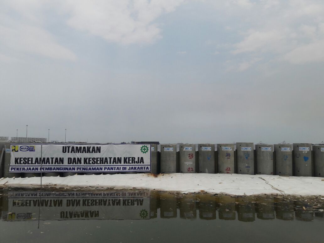 Pemerintah Bangun Tanggul Anti Banjir Rob 2,2 Km di Cilincing, Ini Penampakannya