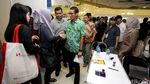 Sandiaga Kunjungi Job Fair di Blok M