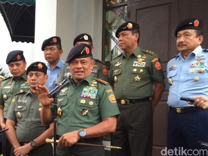13 Perwira Tinggi TNI Dapatkan Kenaikan Pangkat