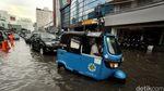 Jalan Trunojoyo Terendam Banjir