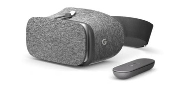 Saat diluncurkan, Daydream View hanya tersedia dalam warna abu-abu, namun ke depannya Google akan menambah dua warna lagi, yaitu snow dan crimson. Foto: Istimewa