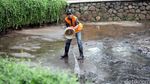Pasukan Oranye Berjibaku Bersihkan Sampah