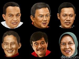 Ahok Dibungkam, Agus dan Anies Melaju Kencang