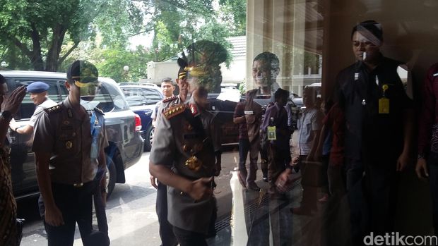 Kapolri dan Sejumlah Pejabat Hadiri Pelantikan Sesmenko Polhukam