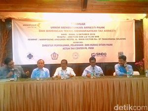 UMKM Peserta Tax Amnesty Bisa Laporan Harta Ditulis Tangan