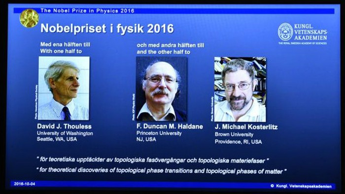 Nobel Fisika Dianugerahkan pada 3 Ilmuwan Asal Inggris