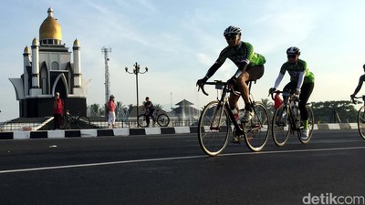 Gowes Asik Bareng GFNY Indonesia di Lombok