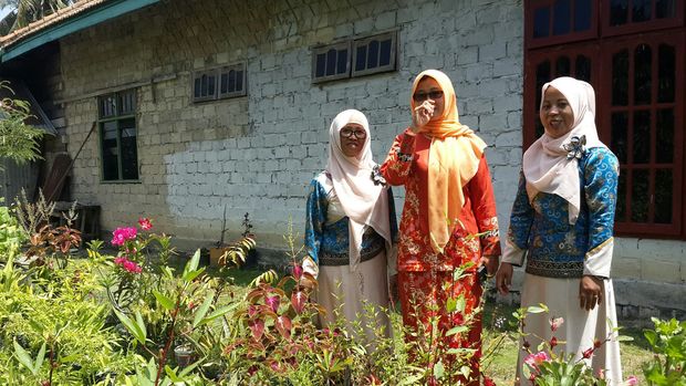 Miyanti kader posyandu di Siak (Foto: Chaidir Anwar Tanjung-detikcom)