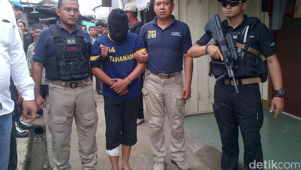 Polisi Tangkap Anton Pemimpin Padepokan Satrio Aji 