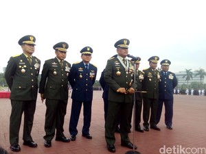 Peringatan HUT TNI ke-71 Dirayakan Secara Sederhana dan Tanpa Atraksi