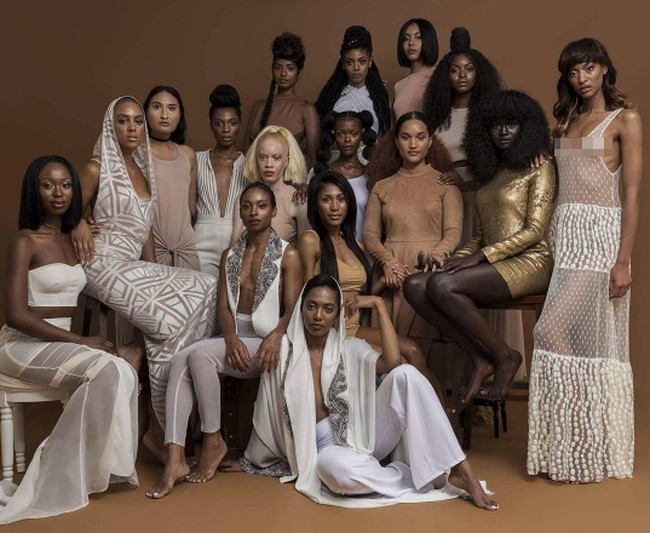 Khoudia Diop menjadi terkenal setelah muncul dalam kampanye The Colored Girl. Kampanye yang digagas stylist Tori Elizabeth dan penyanyi Victory Jones ini dibuat untuk merayakan kecantikan para wanita berkulit hitam. Foto: Instagram