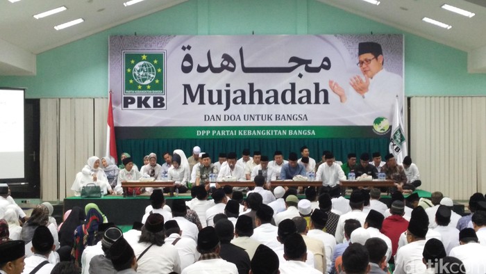 Agus-Sylvi Hadiri Pengajian PKB di Graha Gus Dur