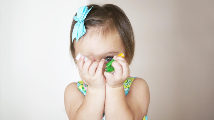 Balita Asal Florida Miliki Topeng Batman di Kulit Wajahnya