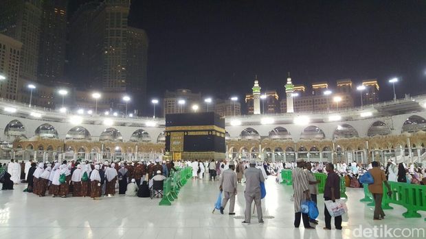 Suasana di Makkah/Foto: Rachmadin Ismail/detikcom