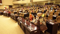 Paripurna tersebut untuk penetapan keputusan Badan Kehormatan DPD RI tentang pemberhentian Irman Gusman sebagai Ketua.