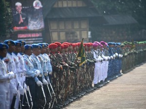 HUT TNI di Jabar, dari Defile Pasukan hingga Pawai Kendaraan Tempur