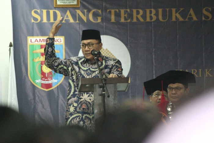 Dies Natalis ITERA, Ketua MPR Bicara Pentingnya Penguasaan IPTEK