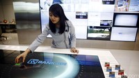 BRI membuka gerai digital yang memanfaatkan jaringan BRIsat dalam pelayanannya.