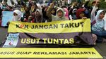 Aksi Demo Mahasiswa di KPK Ricuh
