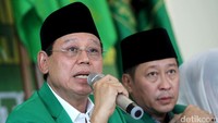 Djan Faridz menegaskan akan mendukung Ahok untuk memastikan program mendukung umat Islam bisa terus berlanjut saat Ahok terpilih kembali.
