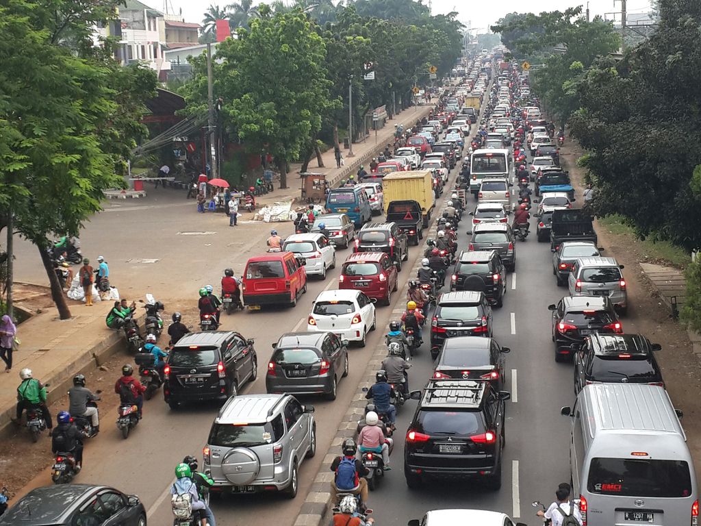 foto instagramable di jakarta Saat Berjibaku dengan Macet Jakarta 