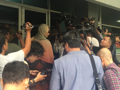 Reza Artamevia laporkan Gatot (Mei/detikcom)