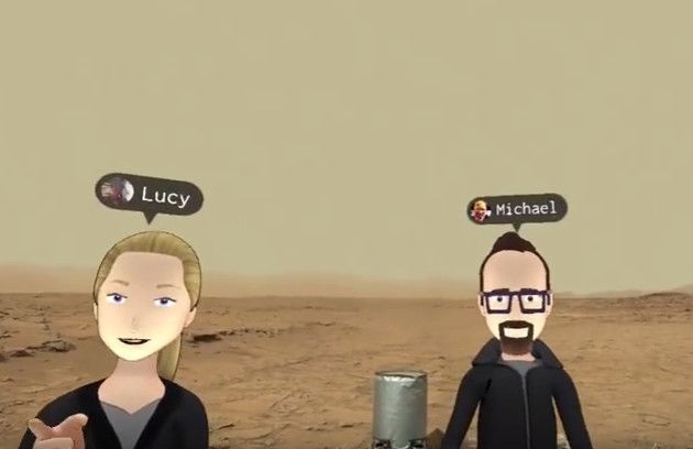 Zuckerberg & Karyawannya Rapat di Planet Mars